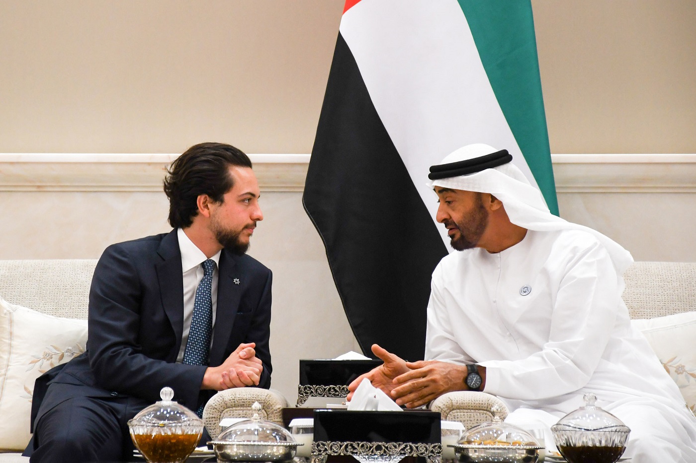 Crown Prince meets with Abu Dhabi Crown Prince HRH Crown Prince Al