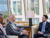 Crown Prince meets in New York with CEOs of two global US companies Crown Prince meets in New York with CEOs of two global US companies