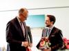 His Royal Highness Crown Prince Al Hussein and Germany Chancellor Friedrich Merz discuss enhancing cooperation and regional developments