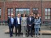 His Royal Highness Crown Prince Al Hussein and Her Royal Highness Princess Rajwa Al Hussein visit the ABB Training Centre in Berlin