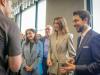 His Royal Highness Crown Prince Al Hussein and Her Royal Highness Princess Rajwa Al Hussein visit the ABB Training Centre in Berlin