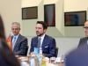 His Royal Highness Crown Prince Al Hussein meets with Germany’s Minister for Economic Cooperation and Development Reem Alabali Radovanin in Berlin