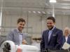 His Royal Highness Crown Prince Al Hussein visits the headquarters of Zipline in California, a global leader in autonomous logistics aviation technology
