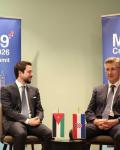 Crown Prince meets with Croatia prime minister ahead of MED9 summit – October 2026