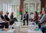 Crown Prince meets Jordanian business leaders working in technology in Washington, DC