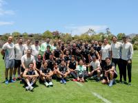 Crown Prince visits national football team’s training base camp ahead of World Cup