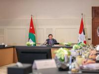 His Royal Highness Crown Prince Al Hussein chairs a regular meeting of the National Council for Future Technology and reviews its plans and projects