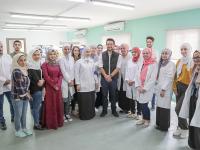 Crown Prince visits leading Jordanian start-up on Labour Day