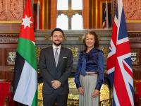 Crown Prince meets with UK House of Commons speaker, International Development Committee chair