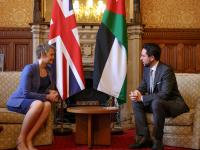 Crown Prince meets with UK foreign secretary