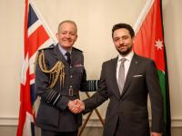 Crown Prince meets with UK chief of defence