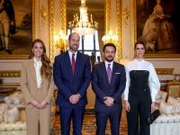 Crown Prince, Princess Rajwa meet Prince and Princess of Wales