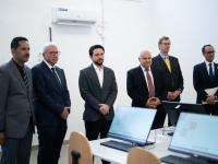 ولي العهد يفتتح حاضنة أعمال في كلية التدريب المهني المتقدم في إربد ويزور فرع الكلية بحكما