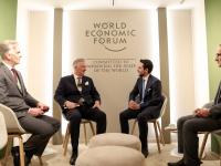 ولي العهد يلتقي العاهل البلجيكي على هامش مشاركته في المنتدى الاقتصادي العالمي بدافوس