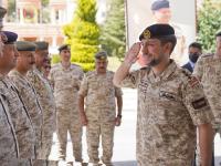 Crown Prince visits Northern Military Region Command