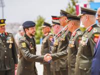 Regent attends investiture ceremony marking Army Day, Great Arab Revolt anniversary
