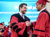 Regent attends graduation of Al Hussein Technical University’s third class