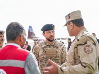 Crown Prince arrives in El Arish, oversees preparation and dispatch of new Jordanian field hospital for Gaza