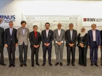 Crown Prince visits Lee Kuan Yew School of Public Policy at National University of Singapore