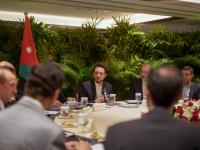 Crown Prince discusses investment opportunities with Singapore business leaders