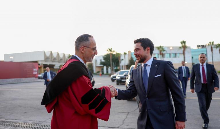 Crown Prince attends graduation of Al Hussein Technical University’s sixth cohort