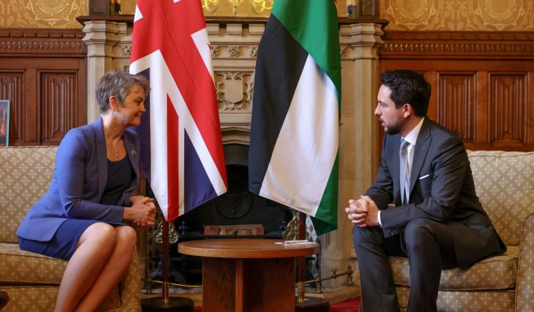 Crown Prince meets with UK foreign secretary