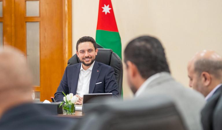 ولي العهد  في العقبة