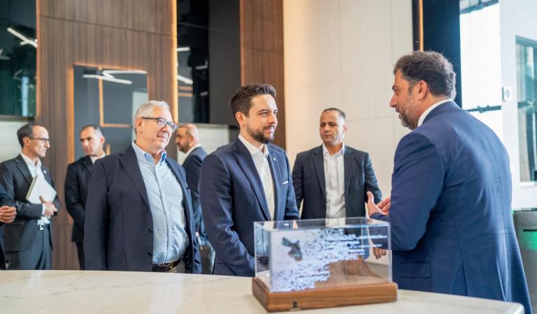 ولي العهد يفتتح مدينة العقبة الرقمية كأول مشروع رقمي متكامل في الأردن