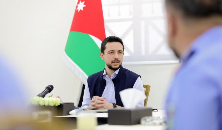 Crown Prince visits Driver and Vehicle Licensing Department in North Amman