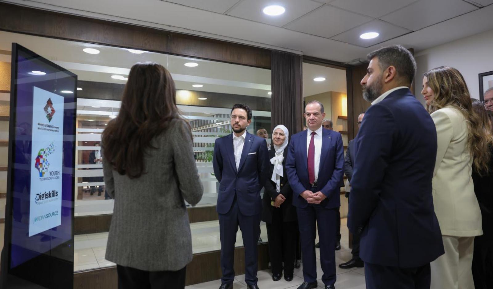 Crown Prince visits Ministry of Digital Economy, Entrepreneurship