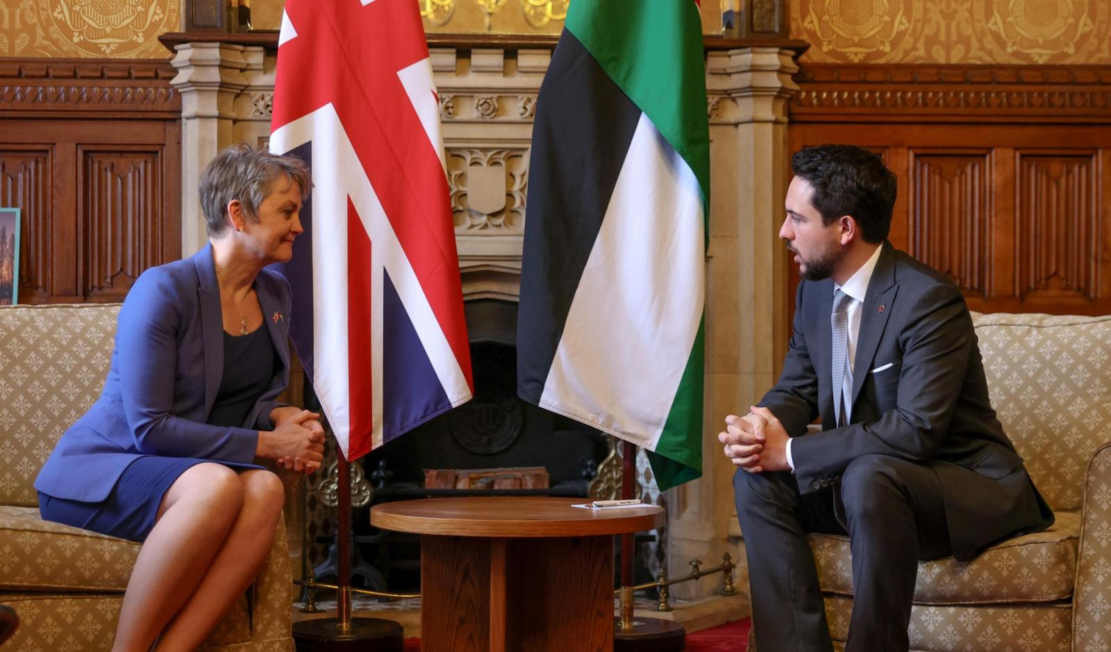 Crown Prince meets with UK foreign secretary