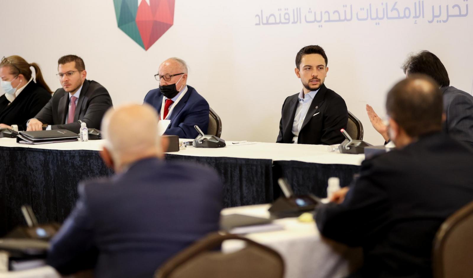 Crown Prince attends part of National Economic Workshop sessions