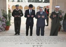 H.R.H Crown Prince Al Hussein Bin Abdullah visit to the Royal Cemetery