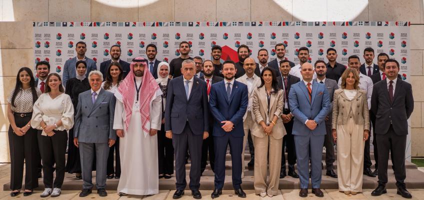 During His Royal Highness Crown Prince Al Hussein, the Regent’s, inauguration of the Science Venture Foundry at the University of Jordan