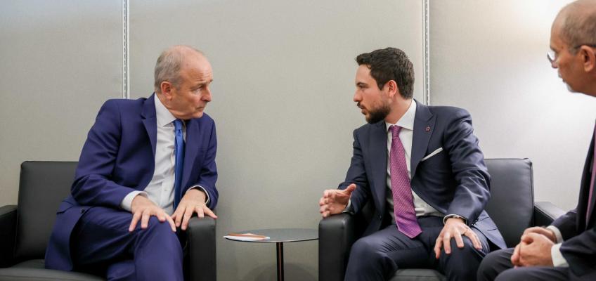Crown Prince meets with Ireland taoiseach