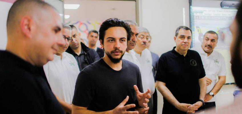 نائب جلالة الملك يفتتح مختبر الألعاب الإلكترونية في محافظة العقبة