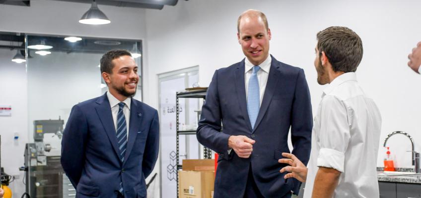 Crown Prince, Prince William visit CPF