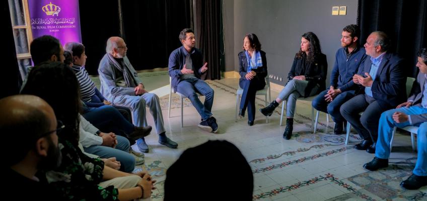 Crown Prince visits Royal Film Commission – Jordan, calls for investing in Jordanian filmmaking talents