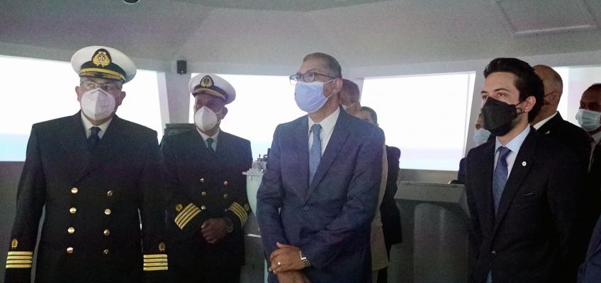 Crown Prince visits Suez Canal Authority’s Maritime Training and Simulation Centre