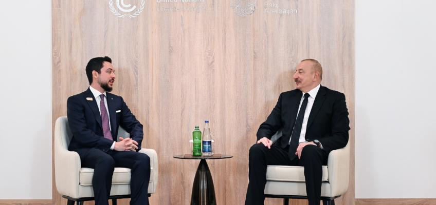Crown Prince meets heads of state, delegation on sidelines of COP29