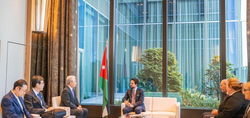 ولي العهد يبحث مع رئيس الوكالة اليابانية للتعاون الدولي توسيع التعاون الاقتصادي والتنموي