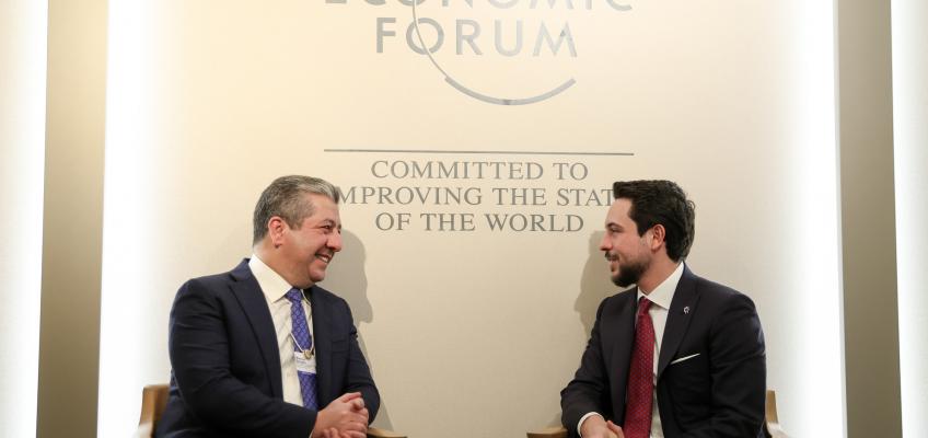 Crown Prince holds meeting with president of Kurdistan Region in Iraq