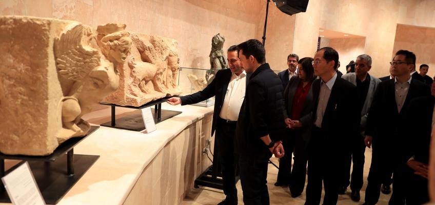 Deputising for King, Crown Prince inaugurates Petra Museum