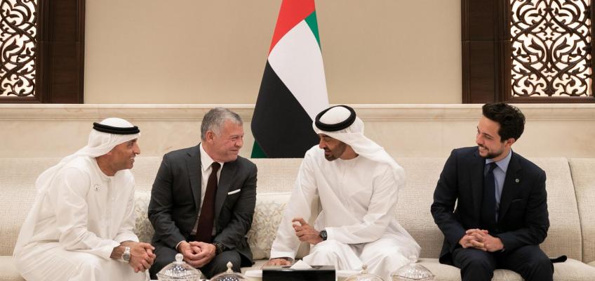 King, Abu Dhabi Crown Prince reaffirm strong Jordan-UAE ties 