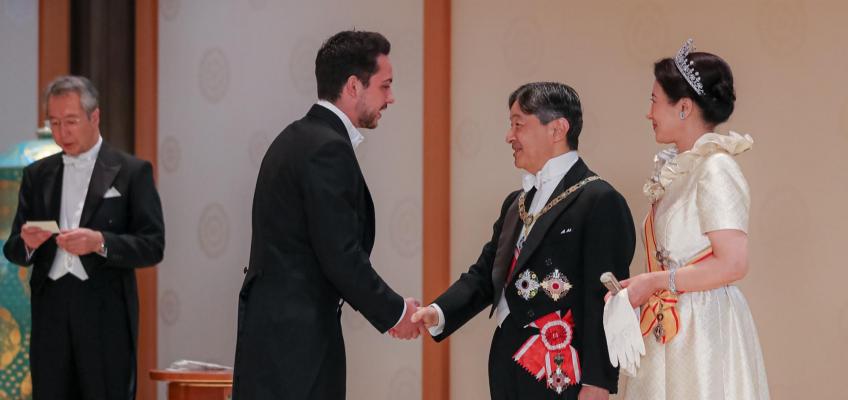 Deputising for King, Crown Prince attends Japan emperor’s enthronement