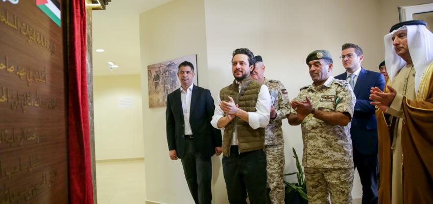 Deputising for King, Crown Prince inaugurates JAF’s Sheikh Mohamed bin Zayed Al Nahyan Training City in Zarqa