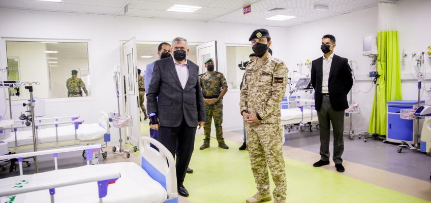 Crown Prince inaugurates 246-bed Maan Field Hospital for COVID-19 patients