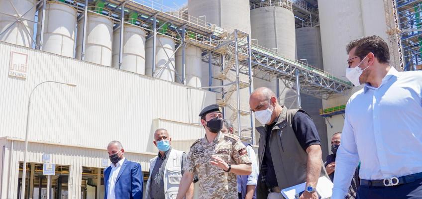 Crown Prince inaugurates second phase of Aqaba grain silos expansion project