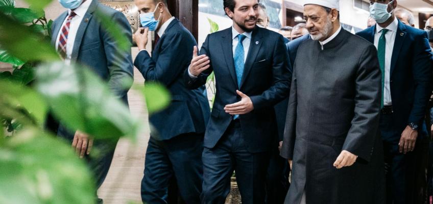 Crown Prince meets Al Azhar grand imam