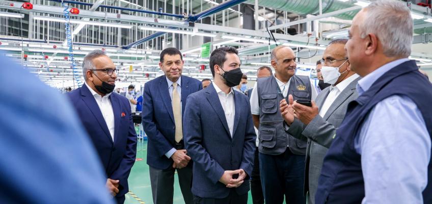 Crown Prince inaugurates first phase of Gia Apparels Industry factory in Aqaba